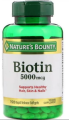 Nature's Bounty Biotin Calculated 5000mcg -150 Softgels - Goodhealthcapsule (International). 