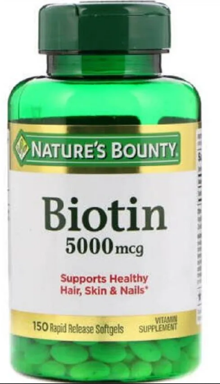 Nature's%20Bounty%20Biotin%20Calculated%205000mcg%20-150%20Softgels%20-%20Goodhealthcapsule%20(International)%20-%20Image%202