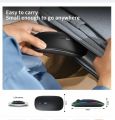 Rechargeable Wireless RGB Waterproof Optical Mouse, For Pc and Laptop Gamer Dual Model 2.4GHz Mouse - Nano receiver - Palm Grip - Black Fun Gaming - Optical Wireless Mouse.