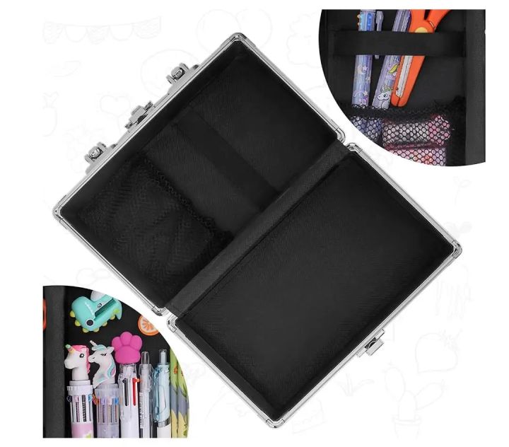 Unicorn%20Pencil%20Box%20for%20Girls%20Kids,%20Lock%20Box%20for%20School%20with%20Portable%20Handle%20and%20Uncorn%20Keychain,%20Pink%20Pencil%20Box,%20Cute%20Unicorn%20S%20-%20Image%204