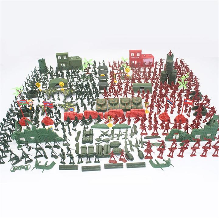 Amusing%20330pcs%20Plastic%20Model%20Playset%20Toy%20Soldiers%20Figures%20&%20Accessories%20Kid%20Toy%20-%20Image%206