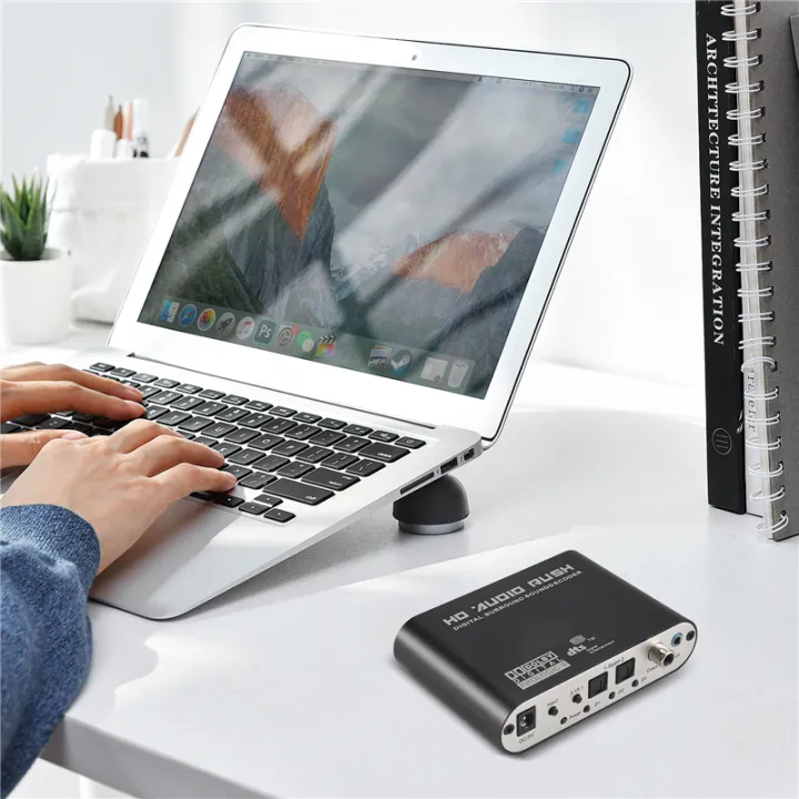 5.1%20Audio%20Rush%20Digital%20Sound%20Decoder%20Converter%20-%20Optical%20SPDIF/%20Coaxial%20AC3%20DTS%20stereo(R/L)%20to%205.1CH%20Analog%20Audio%20(6RCA%20Output)%20Black%20-%20Image%207