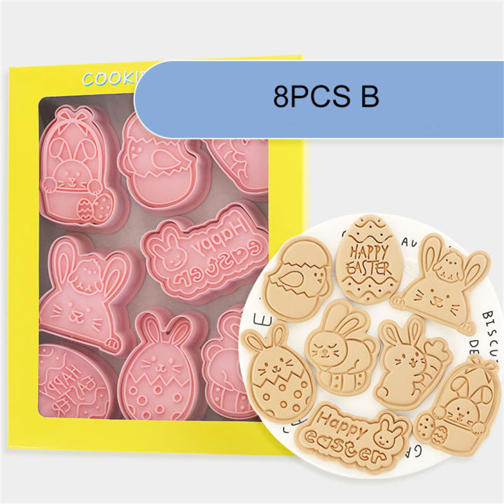 8pcs/10pcs%20Easter%20Cookie%20Cutters%20Cute%20Rabbit%20Egg%20Cookie%20Mold%20Biscuit%20Cutter%203D%20Cartoon%20Bunny%20Baking%20Tools%20Easter%20Party%20Decoration%20-%20Image%202