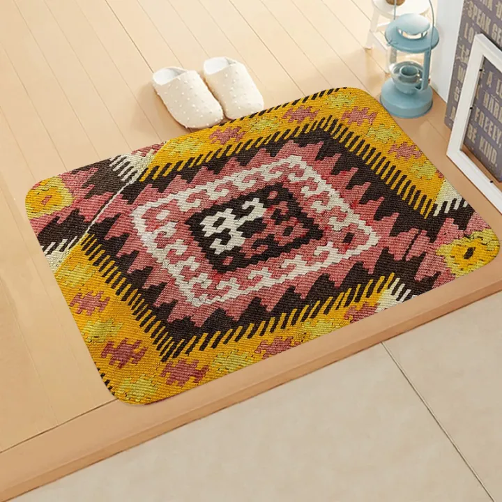 Cross-border%20Turkey%20retro%20Persian%20ethnic%20style%20flannel%20floor%20mat%20bathroom%20absorbent%20anti-slip%20mat%20entrance%20door%20mat%20-%20Image%203