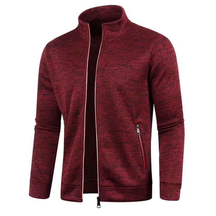 Men's%20Jackets%20Zipper%20Hoodies%20for%20Male%20Solid%20Color%20Long%20Sleeve%20Snowflakes%20Sweatshirts%20Turtleneck%20Jacket%20Men%20Streetwear%20-%20Image%204