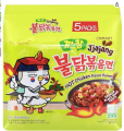 Jjajang Flavour Korean Black Bean Sauce Hot Chicken Instant Noodles  -700gm. 