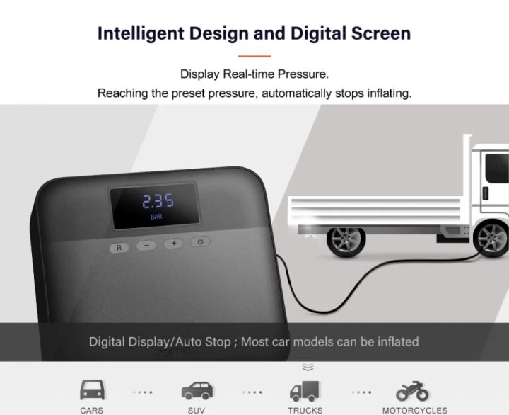Xiaomi%2070mai%20Car%20Air%20Compressor%20Lite%2012V%20DC%20Electric%20Lightweight%20Portable%20Tire%20Air%20Inflator%20Pump%20for%20Car%20Bike%20Motorcycle%20-%20Image%205