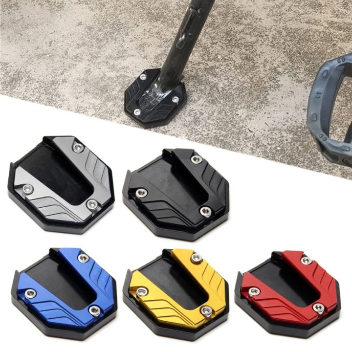 Motorcycle%20Bike%20Kickstand%20Pad%20Support%20Side%20Stand%20Extender%20Foot%20Side%20Stand%20Extension%20Foot%20Pad%20Support%20Plate%20Anti-Skid%20Enlarged%20Base%20Motorbike%20Accessories%20-%20Image%203