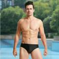 2021 New Hot Men Swimwear Black e Men's Swimming Trunks Waterproof Quick Dry Swim Sport Briefs Men Swim Shorts.