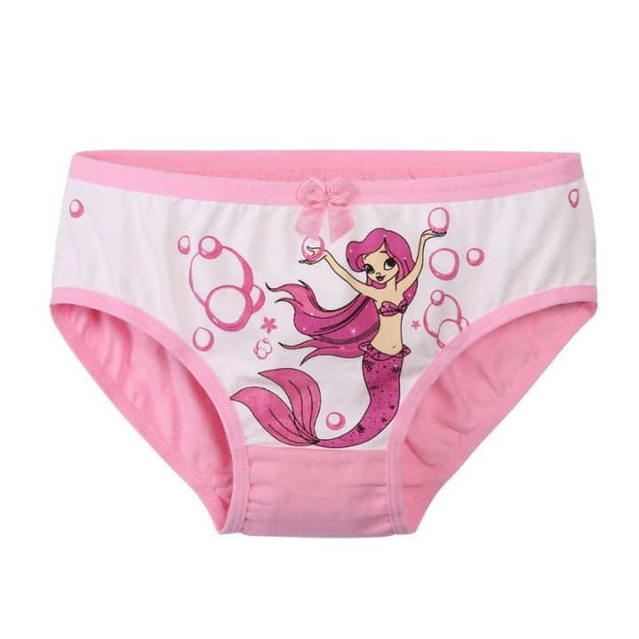 4PCS%20Cotton%20Panties%20for%20Girl%20Mermaid%20and%20Unicorn%20Printed%20Cartoon%20Underwear%20High%20Quality%20Soft%20Kawaii%20Clothes%20for%20Kids%202-6%20Years%20-%20Image%205