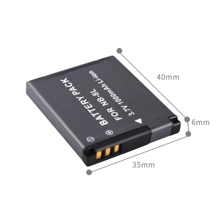 Palo%201Pcs%201000mAh%20NB-8L%20NB8L%208L%20Li-ion%20Battery%20For%20Canon%20PowerShot%20A3300%20A3200%20A3100%20A3000%20A2200%20A1200%20IS%20Camera%20Battery%20Pack%20-%20Image%206