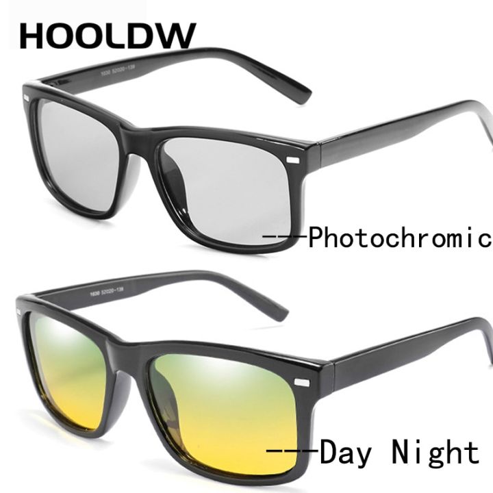 HOOLDW%20Polarized%20Photochromic%20Sunglasses%20Men%20Night%20Vision%20Glasses%20Day%20Night%20Driving%20Goggle%20Anti-glare%20Sunglasses%20Eyewear%20UV400%20-%20Image%203