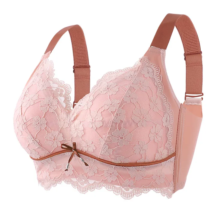 Large%20Boob%20Size%20Concealing%20Bra%20Lace%20Full%20Cup%20Large%20Size%20Underwear%20Women's%20No%20Wire%20Accessory%20Breast%20Push%20up%20Adjusting%20Bra%20-%20Image%206