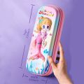 3D three-dimensional mermaid pencil case EVA plastic cartoon cute stationery box student school supplies storage box kids gifts.