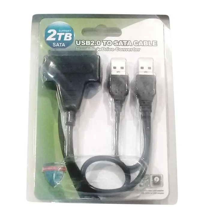 USB%202.0%20To%20SATA%202.0%20II%20HDD/SSD%20Adapter%20Converter%20Cable%20-%20Image%202