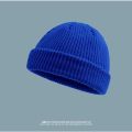 Beanie Hat Topi Streetwear Unisex Knitted Skullcap Hat Binnie Roll Up Edge Trendy 潮流棉织冷帽. 