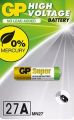 Gp অ্যালকালাইন ব্যাটারি 27a/mn27 12v সুপার [gp27a] - 12v battery. 