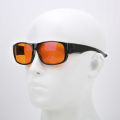 Limeng La Blue Light Blocking Glasses Amber‑Orange Lenses Eyeglasses for Computer Reading TV. 