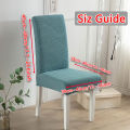 Waterproof Chair Cover for Dining Room Stretchy Jacqurd Chair Protector 1/2/4/6 Pieces Slipcover for Wedding Banquet Chair. 
