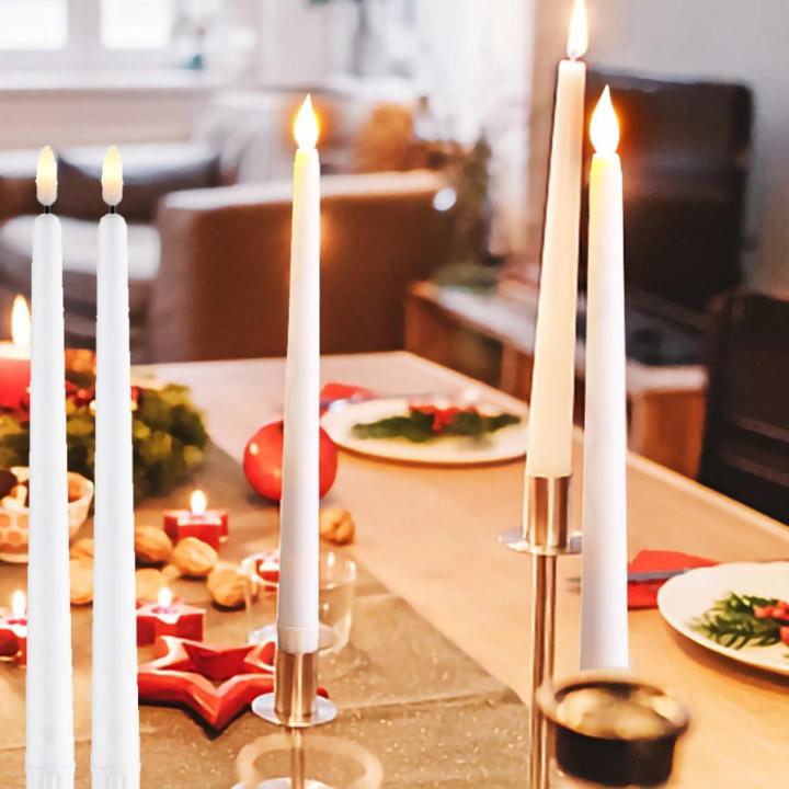 1/2/3/6Pcs%20Creative%20Artificial%20LED%20Long%20Pole%20Flameless%20Electronic%20Candle%20Light%20Battery%20Powered%20Candles%20Lamp%20-%20Image%203