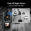 Vandlion A53 Mini Camera 2130mAh Long Battery Life Night Vision Dash Cam 1080P 1296P Video Recording Detachable Battery Webcam. 