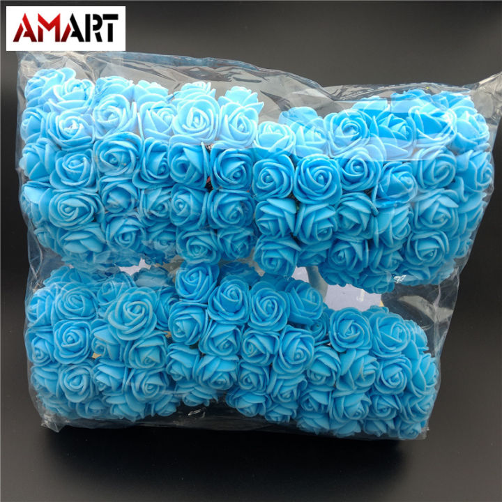 144%20Pcs/%20Pack%20Mini%20Foam%20Artificial%20Rose%20Flower%20Bouquet%20Wedding%20Decor%20Craft%20Supplies%20-%20Image%2010