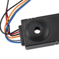 NXFDSIOZ 3X Ebike Alarm System Dual Remote Control 36V 48V 60V 72V Universal Waterproof Electric Bike Replacement. 