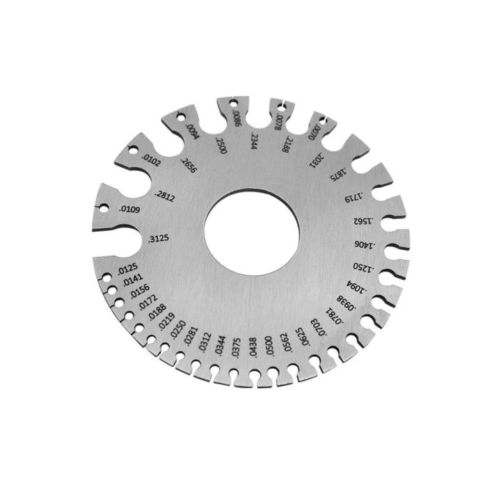 YANGS%20Sheet%200.3125"-0.007"%20Scale%20Anti-rust%20Stainless%20Steel%20Diameter%20Plate%20Ruler%20Measuring%20Tool%20Thickness%20Measurement%20Wire%20Gauge%20-%20Image%202