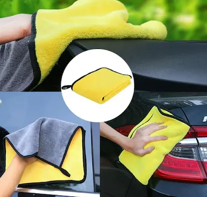 Micro%20Fiber%20Bike/Car%20Cleaning%20Towel%20Double%20Layer%20Medium%20Size%20-%2030x30cm%20-%20Image%204