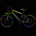 8M x 1cm (Red-White) Reflective Sticker Bicycle Motorcycle Car Bumper Reflective Stickers Tape. 