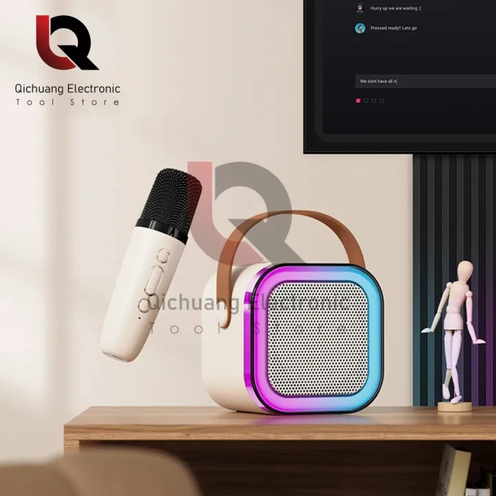 K12%20Speaker%20High-end%20Bluetooth%20Audio%20Small%20Home%20KTV%20Karaoke%20Microphone%20Professional%20Children's%20Singing%20Bluetooth%20Speaker%20Column%20-%20Image%206