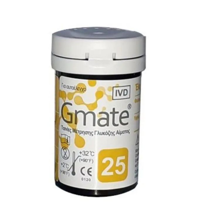 Gmate Blood glucose test strip 25ps
