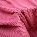 190g spot polar fleece jacquard sofa fabric corn kernel lattice elastic cloth strip chair cover flannel fabric Hua. 