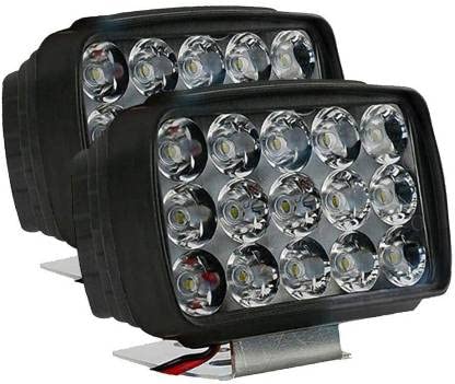 [[2pcs]]White[[15-LED]]Bike Fog Light, Bike,Motorcycle[[12W]]]]]]RRI