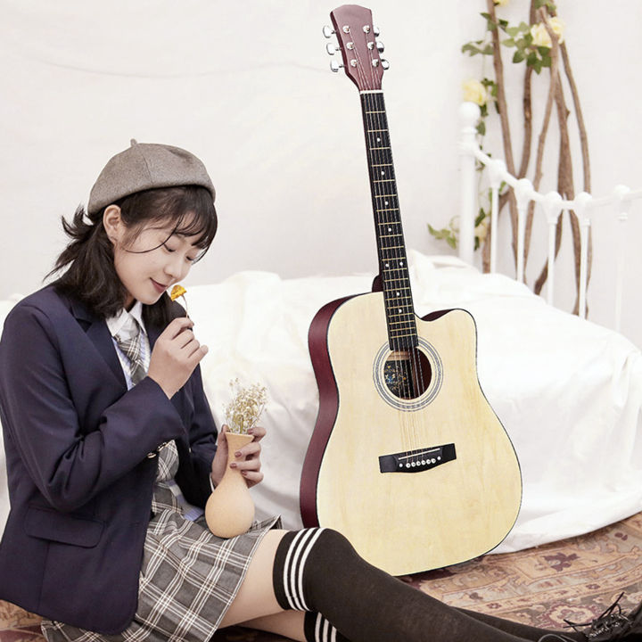 Acoustic%20Guitar%20Kit%20Wooden%2038in%20Folk%20Guitar%20for%20Performance%20for%20Beginners%20-%20Image%202