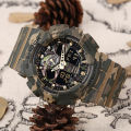 (Ready Stock) G .Shock GA110 Men Watch Sport Watch Dual Time Display Water Resistant Shockproof and Waterproof World Time LED Auto Light Sports Wrist Watches with 2 Year Warranty GA-100CM-5A.