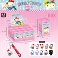 Blind Box Kawaii HelloKitty Keychain Plush Anime Figure Pendant Cartoon Accessories Cute Animals Toys. 