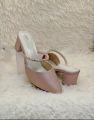 Box Balance Half Nagra Heel Shoes For Women -.