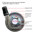 Dust Shroud Kit Dry Grinding Cover Tool for Angle Hand Grinder Clear 100-125mm S29 20 with Vacuum Cleaner Easy Install Easy to Use. 