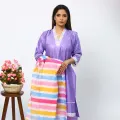 Ready Made Linen Salwar Kameez For Women - Perfect for Casual and Party Attire Shalwar Kameez. 