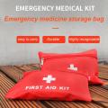 First Aid Kit Waterproof Mini Outdoor Travel Car Camping Or Hiking Safety Emergency Survival  Medicine Kit Survival Storage Bag. 