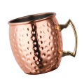 GC Moscow Mule Copper Mugs Hand-made 304 Stainless Steel Copper Mugs For Cocktails Whiskey Champagne Wine. 