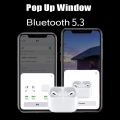 Airpods Pro 2nd Generation Made in Dubai /With Pop-up and Beep Sound /High Bass & Longe Battery Bakup Whit Strap.
