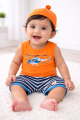 6-18 months (1 pcs) Kids Maggie Sleeve T-shirt With Pant | Kids T-shirt Set.