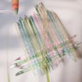 Nail Cuticle Pusher Crystal Double End Reusable Manicures Cuticle Dead Skin Remove Pedicure Sticks Fork Nail Art Clean Care Tool.