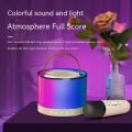 K52 RGB Wireless Karaoke Speaker Portable Bluetooth Music Machine with singel Mic | Fun Gift for Kids & Family. 