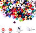 (New)4000 pc clay bead bracelet making kit 14 color polymer clay bead bracelet jewelry making kit for DIY art and craft kit, gift for girl. 