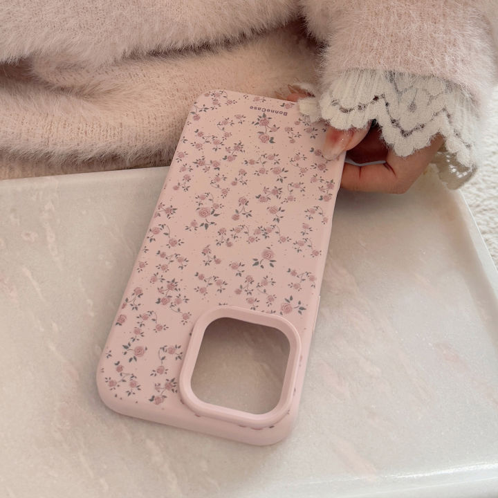 Olige%20%20Case%20%20For%20iPhone%2011%2012%2013%2014%2015%2016%20Pro%20Max%20New%20Glutinous%20Rice%20Korean%20Style%20Girl%20Bean%20Pink%20Pink%20Pink%20Little%20Rose%20Sea%20phone%20case%20back%20cover%20-%20Image%208
