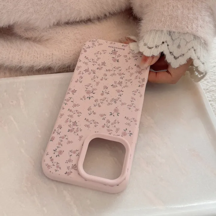 Olige%20%20Case%20%20For%20iPhone%2011%2012%2013%2014%2015%2016%20Pro%20Max%20New%20Glutinous%20Rice%20Korean%20Style%20Girl%20Bean%20Pink%20Pink%20Pink%20Little%20Rose%20Sea%20phone%20case%20back%20cover%20-%20Image%208