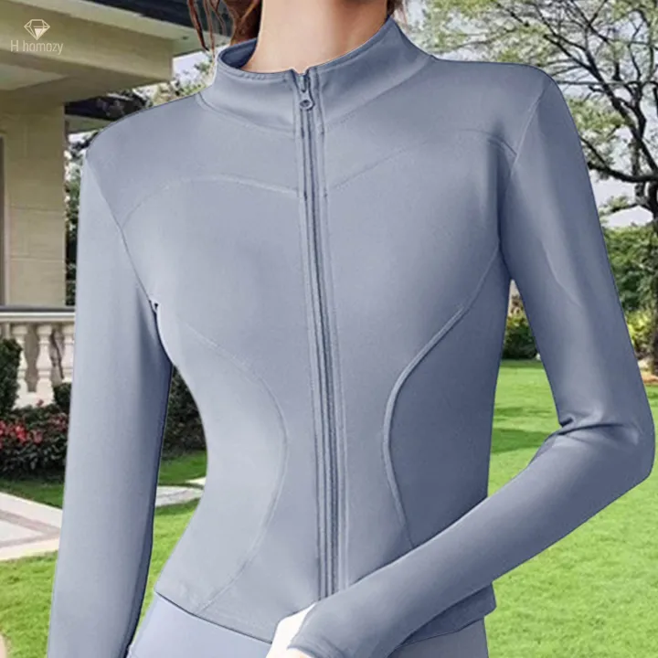 Running%20Jacket%20Fitness%20Exercises%20Clothing%20Workout%20Jacket%20Blue%20-%20Image%204